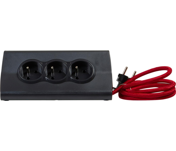 LEGRAND Przedłużacz tab 3x2P+Z +2USB Czarny 1,5m 050411 - 1047081 - zdjęcie 3